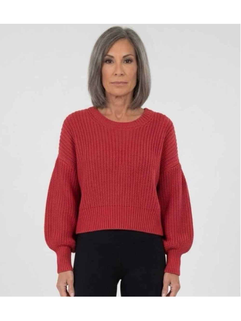 Cinq à Sept Back Detail Ribbon Sweater Fuchsia Pink M